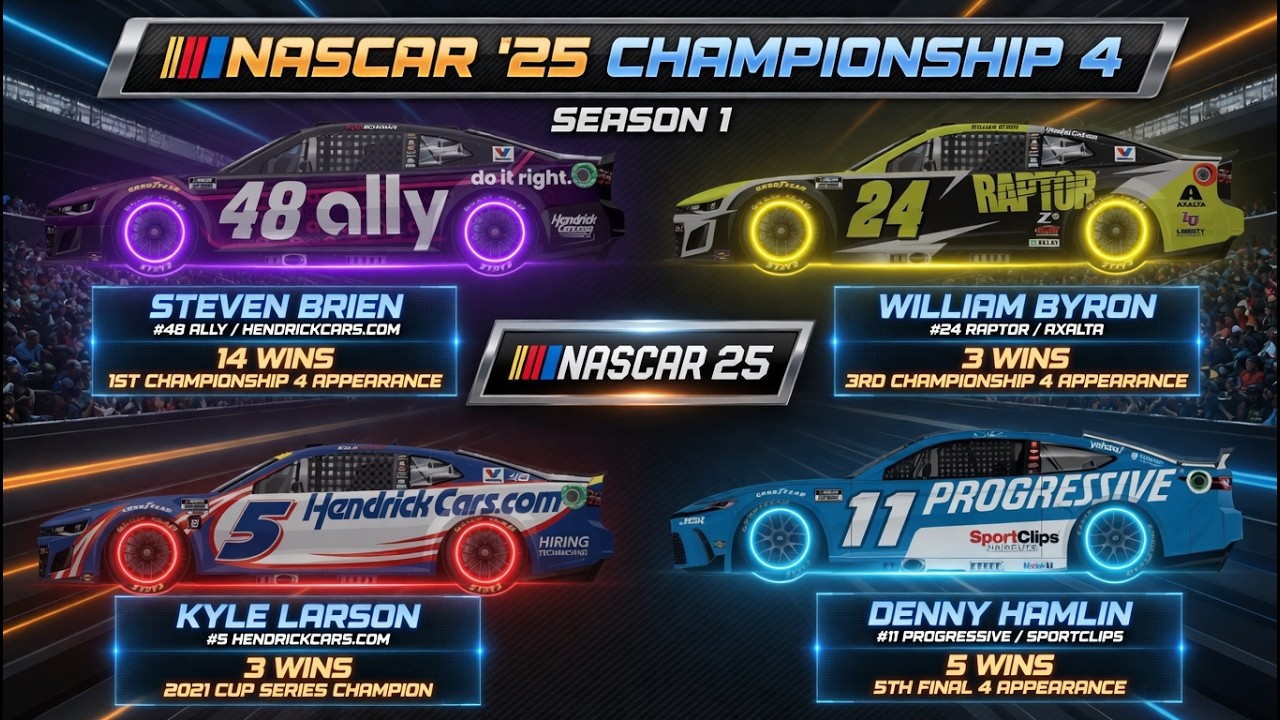 В Финале в Финиксе коронован чемпион! - Финал сезона NASCAR '25 Cup Series
