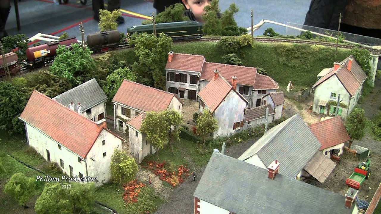 Modélisme ferroviaire. Le réseau modulaire HO du club T.M.O. à Château-Thierry.