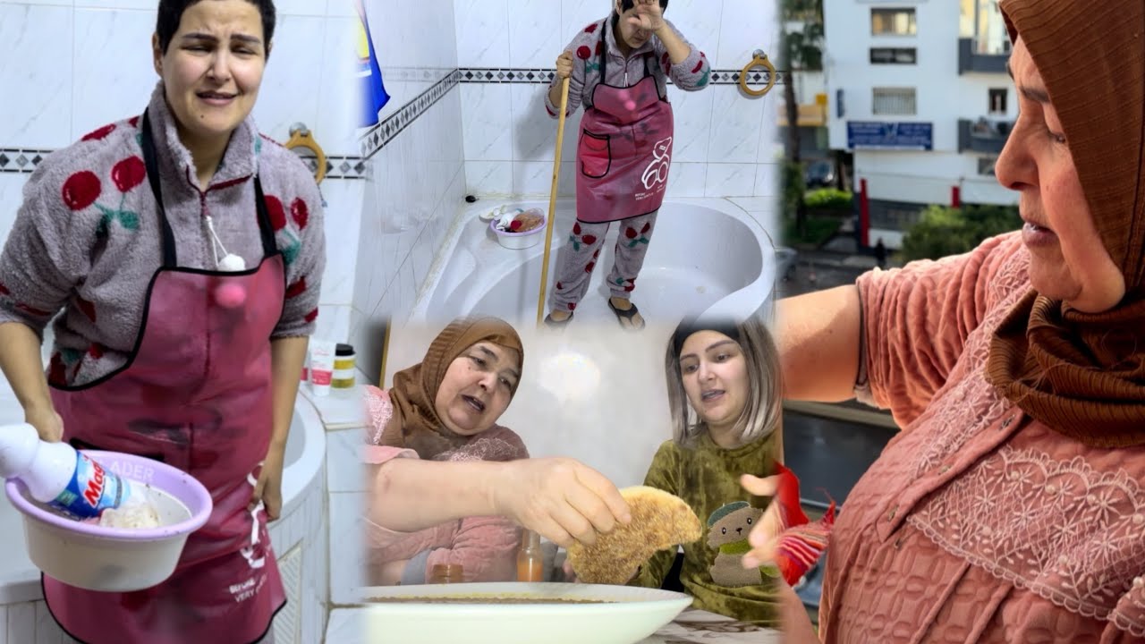 تحضرات رمضان في أخير عصبوني كارية ياربي راني تعصابت 😡