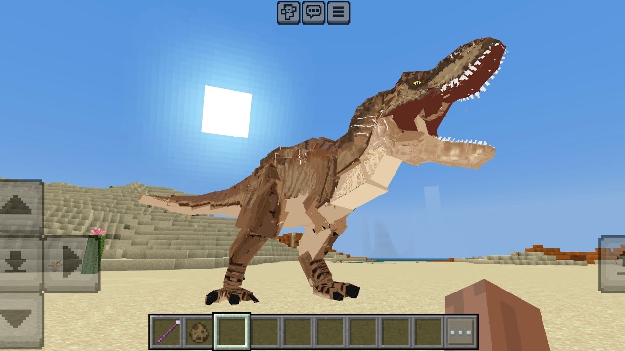 Jurassic World Saga 3.0 Addon in Minecraft PE
