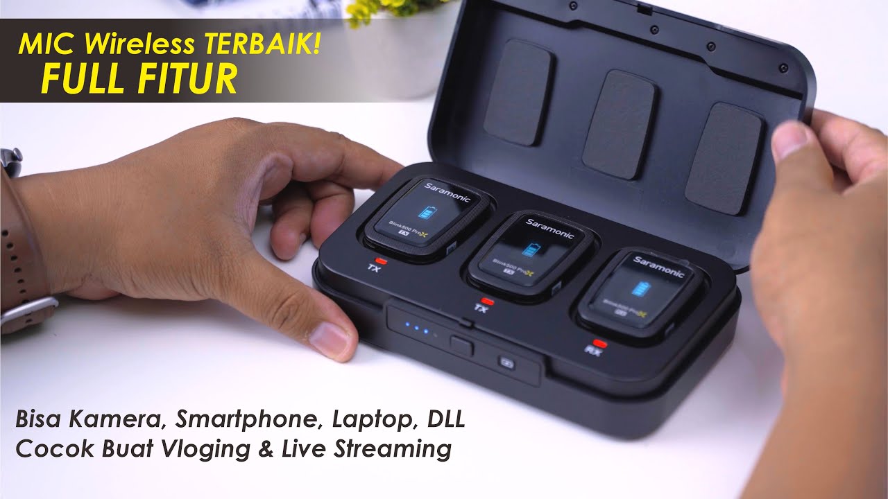 MIC Untuk SEMUA GADGET!! Saramonic Blink500 ProX B2