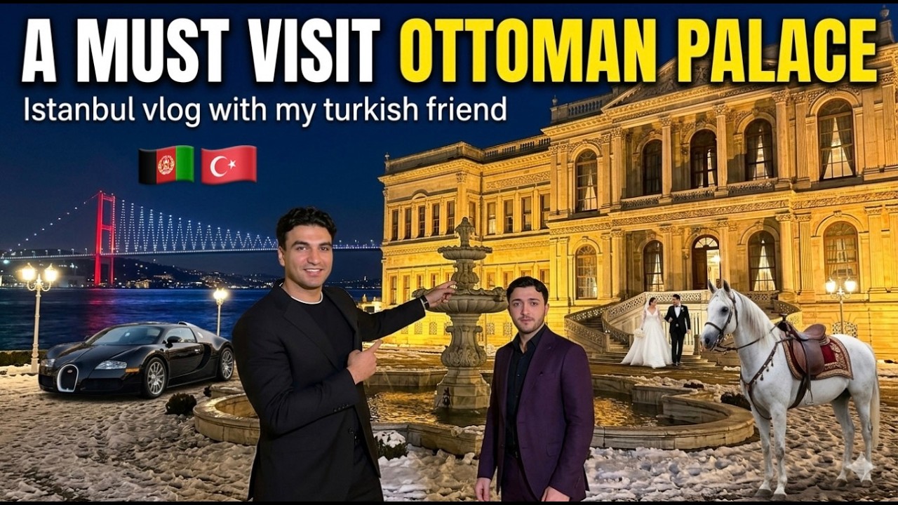 چکر زدن در استانبول ولی جای را دوست ترکی ام انتخاب میکند ولاگ. Most luxury Palace free entry vlog