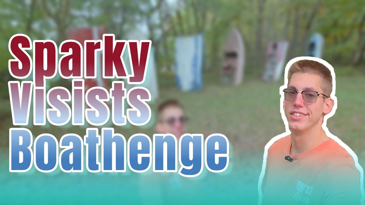 Sparky Visits Boathenge