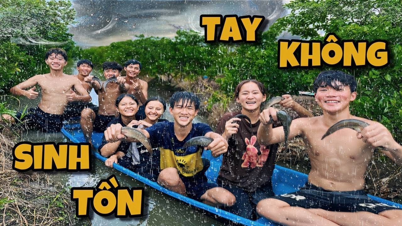 Anh Ba Phai | Một Ngày Sinh Tồn Tay Không Trong Vườn Trái Cây Cực Vui