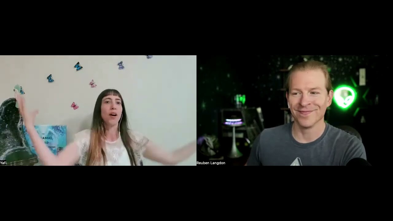 Interview with Extra-Dimensionals by Reuben Langdon; Dr. Yafi channeling Hathor, Divine Feminine