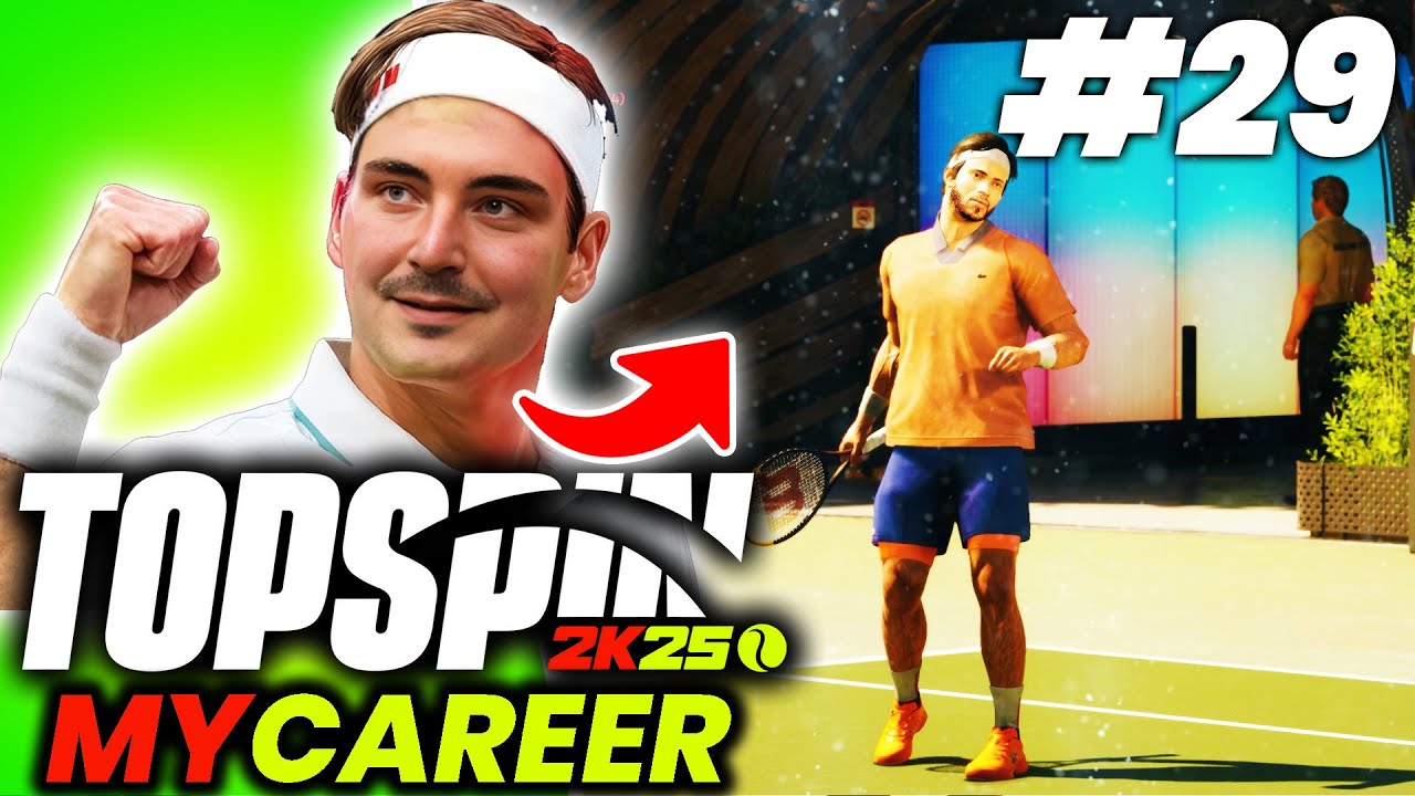 Let’s Play Top Spin 2K25 Career Mode | MyCareer #29 | CLASSIC MATCH!