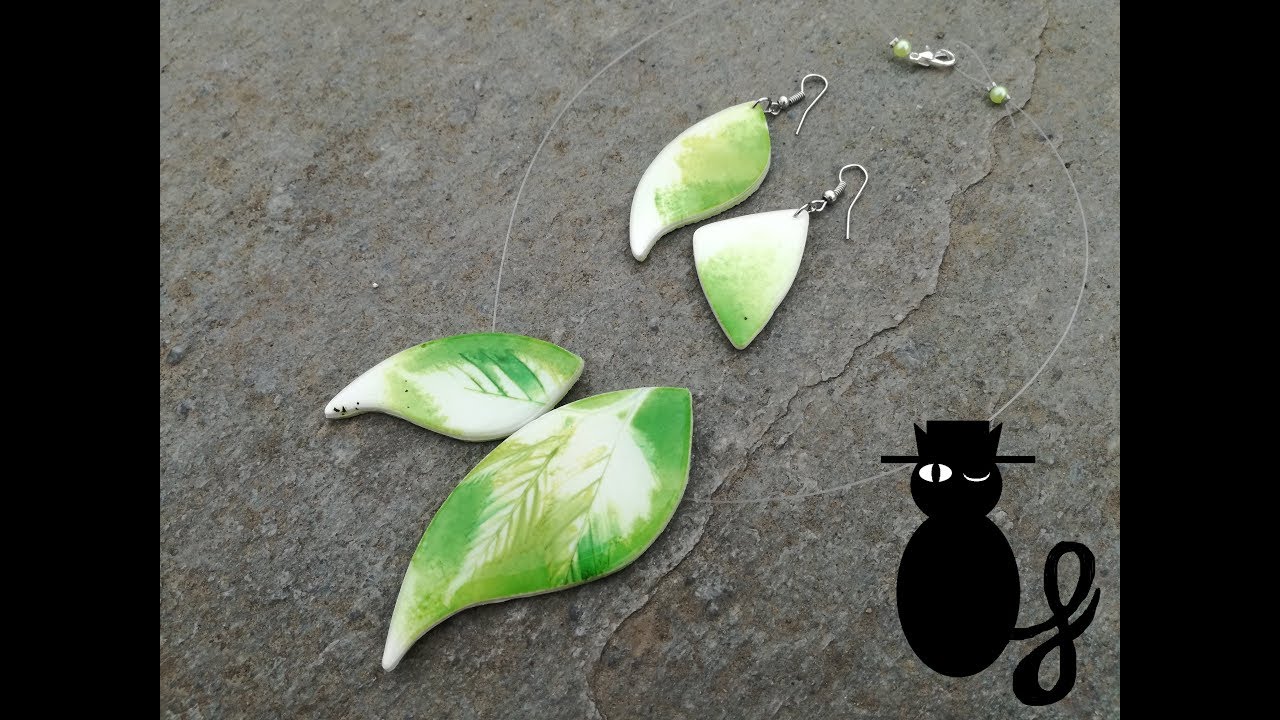 TUTO Polymer clay : Encres natures