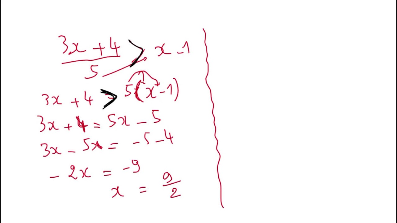1 ere année equation et inéquation + tableau de signe