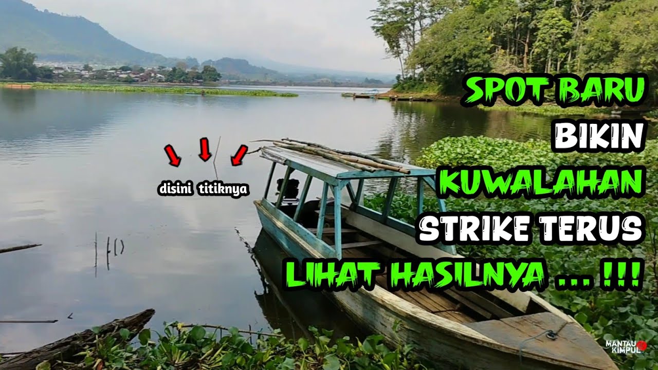 Spot Baru Mancing Ikan Nila Waduk Selorejo Ngantang WSN | Strike Terus Sampai Kuwalahan