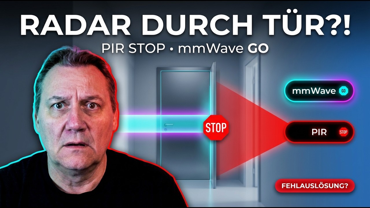 PIR oder Radar? So vermeidest du Fehl-Auslösungen (Bad, Flur, Lager)