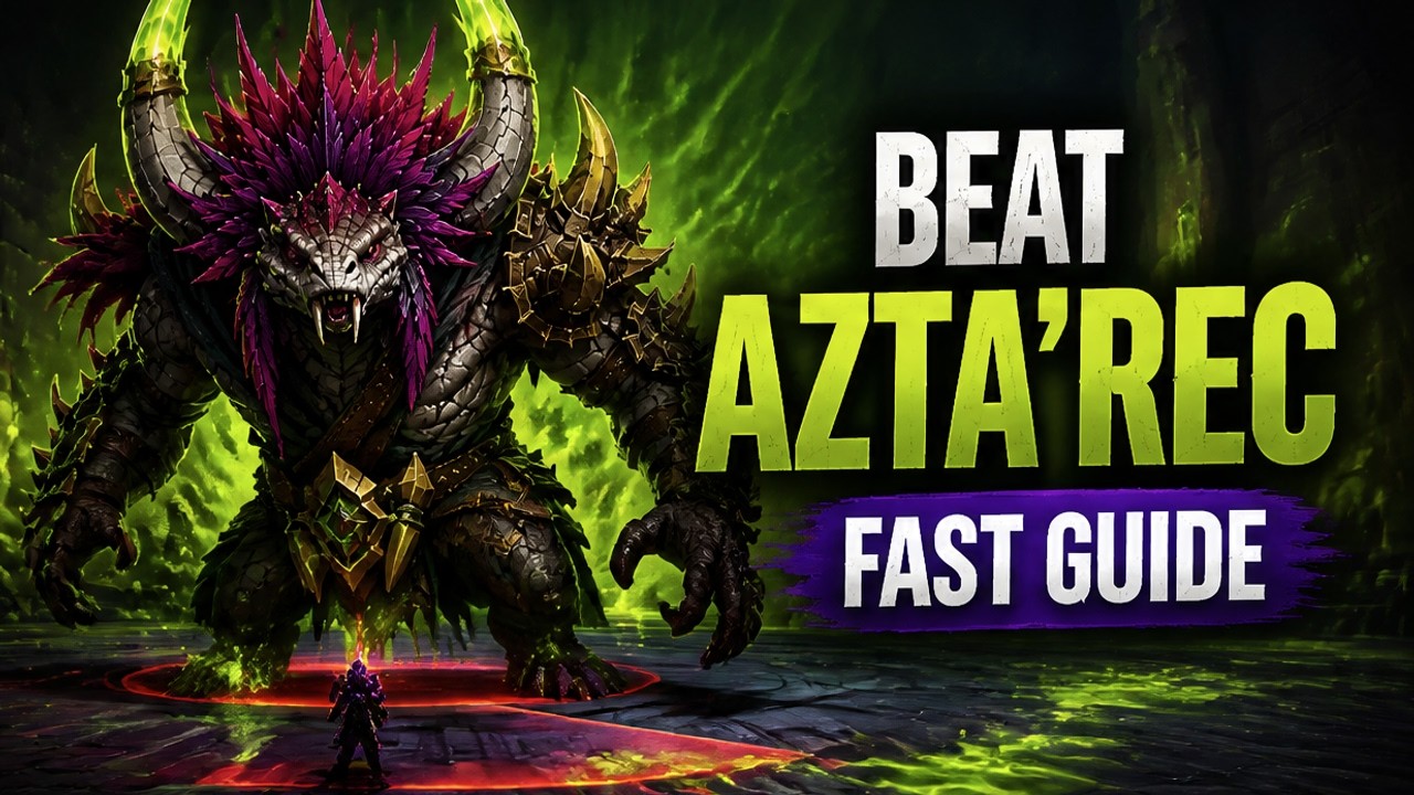 How to Beat Azta'rec on ?? Mode &mdash; Full Guide in 1 Minute | WoW Midnight