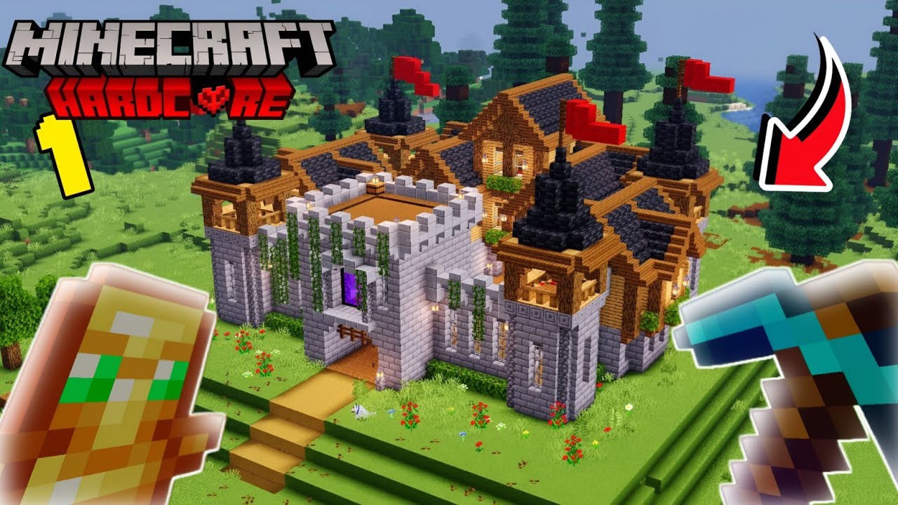 The PERFECT START In Minecraft Hardcore (Hindi)😍 HARDCORE SERIES #1