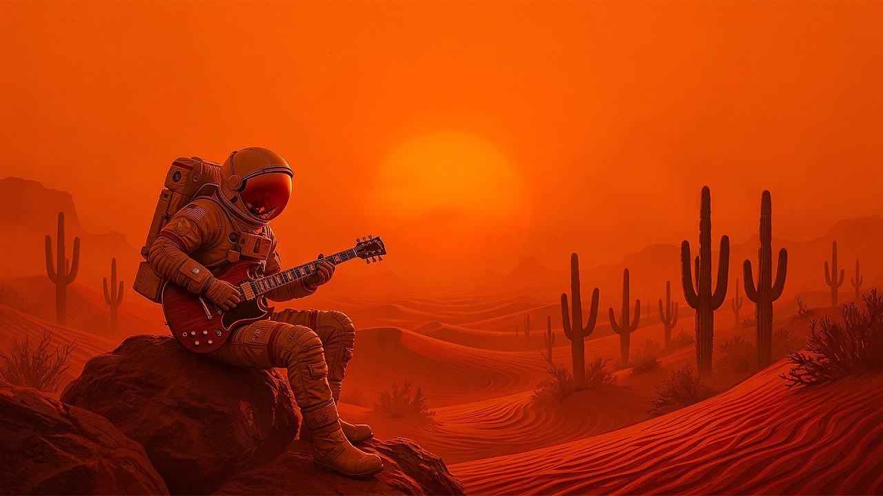 Psychedelic Desert Rock Vibes | Stoner Rock Drift & Cosmic Trip-Hop Chill Grooves