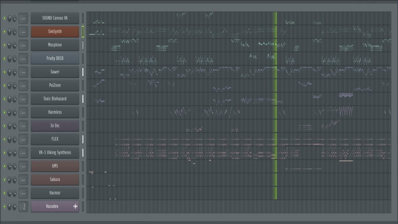 Main Street Electrical Parade But Each Channel is a Unique Plugin