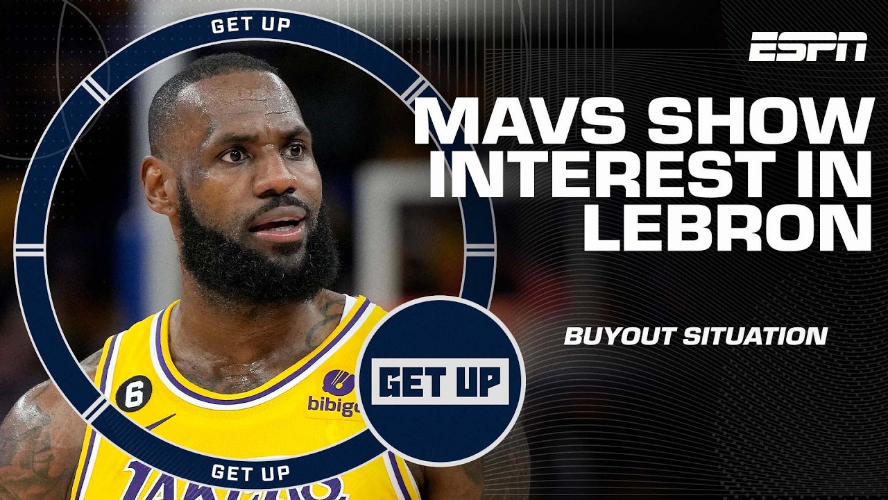 Could LeBron be heading to the Mavs?! 👀 + NBA Offseason Grades | Get Up