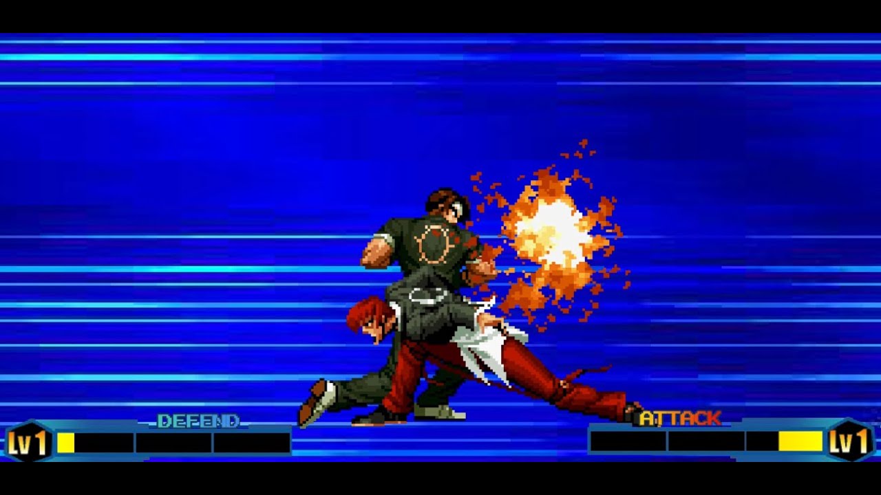 KOF WING 0.9 My Brother (Kyo) VS Me (Iori)