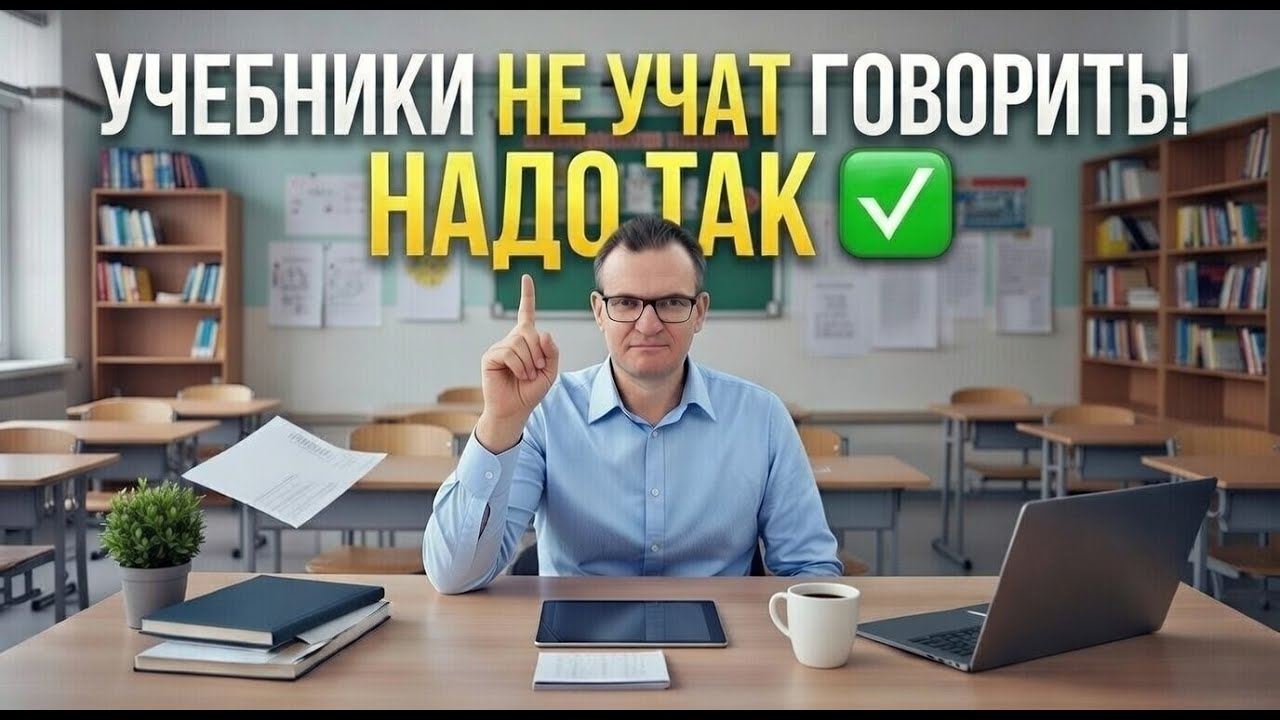 ⚠️ Почему УЧЕБНИКИ не учат ГОВОРИТЬ по-АНГЛИЙСКИ ✅