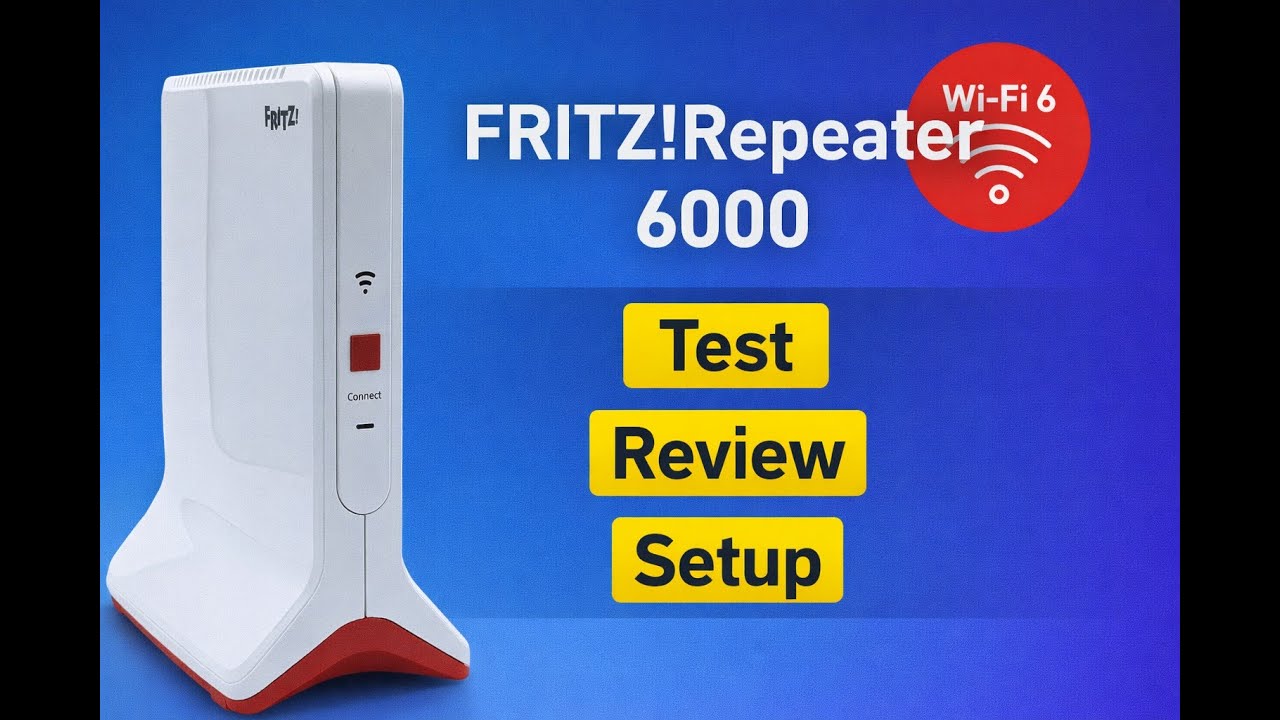 AVM FRITZ!Repeater 6000 – Umfassender Test & Einrichtung | Wi-Fi 6 High-End Repeater