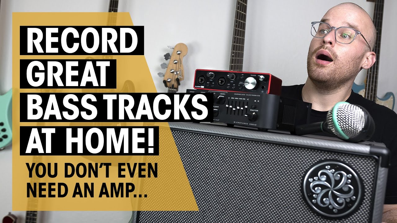 How To Record Bass At Home w/@patrickhunter  | Thomann