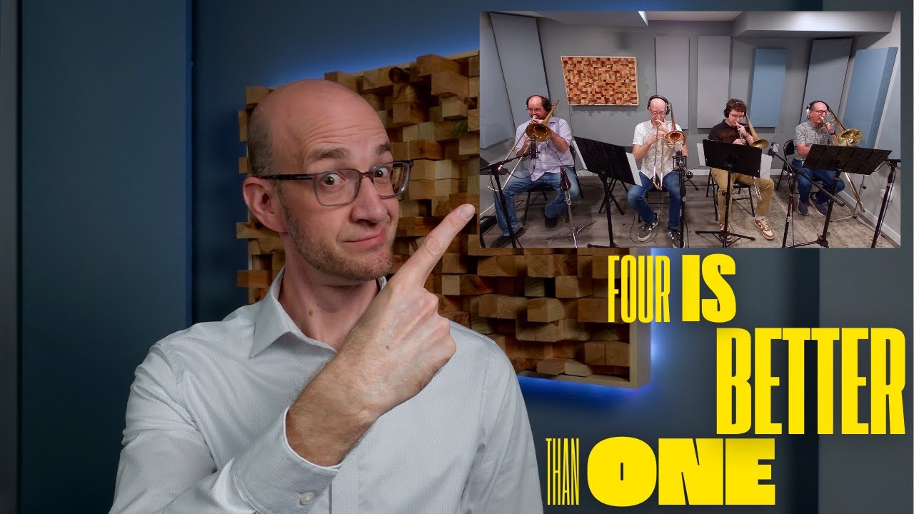 How To Write For A Big Band Trombone Section (Or Trombone Quartet) W/Live Examples