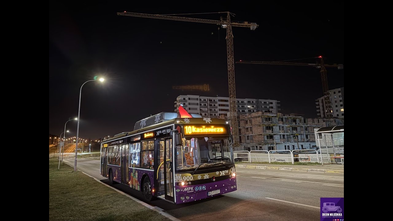 Autosan Sancity 12 CNG #xmasbusRZ #900 MPK Rzeszów