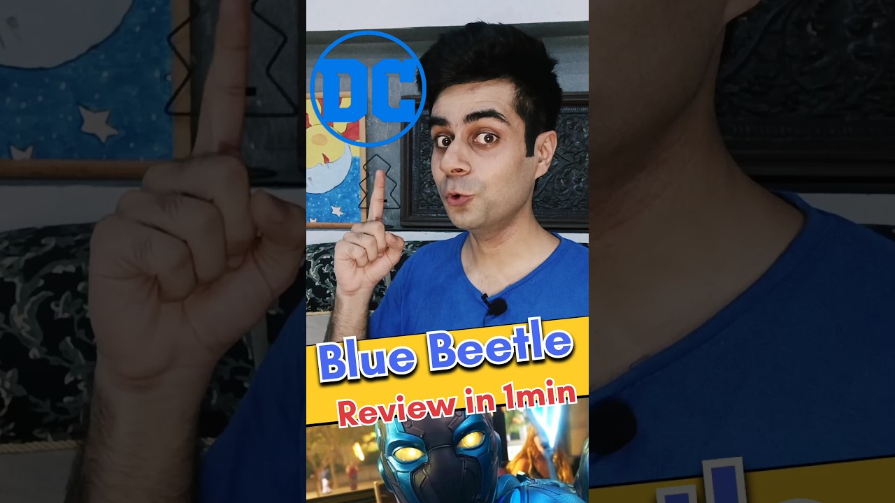 Blue Beetle movie review in 1min
