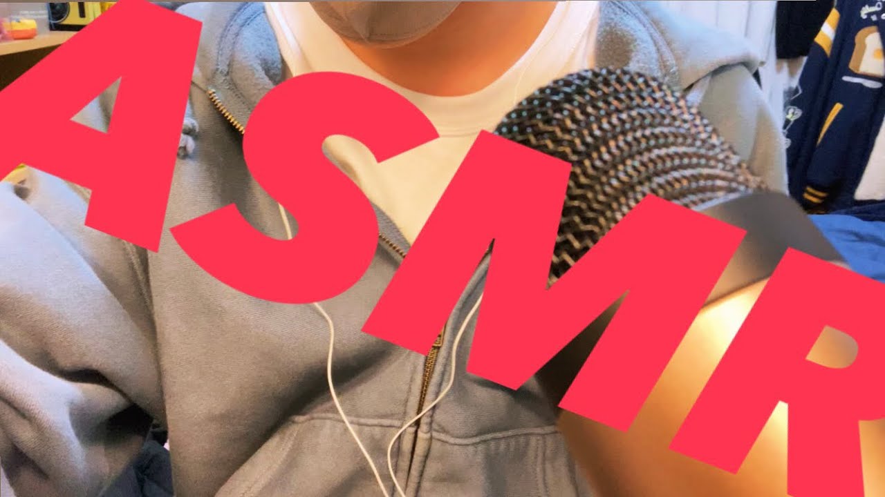 ASMRをしてみよう。初投稿ということは1本目ということ。あと声デカすぎねふざけないで。