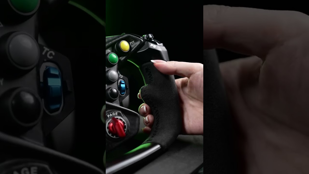 MOZA Racing x Automobili Lamborghini ESSENZA SV12 Sim-Racing Steering Wheel  #mozaracing #simracing