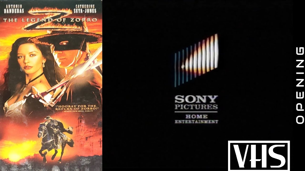 Opening to The Legend of Zorro (US VHS, 2006)