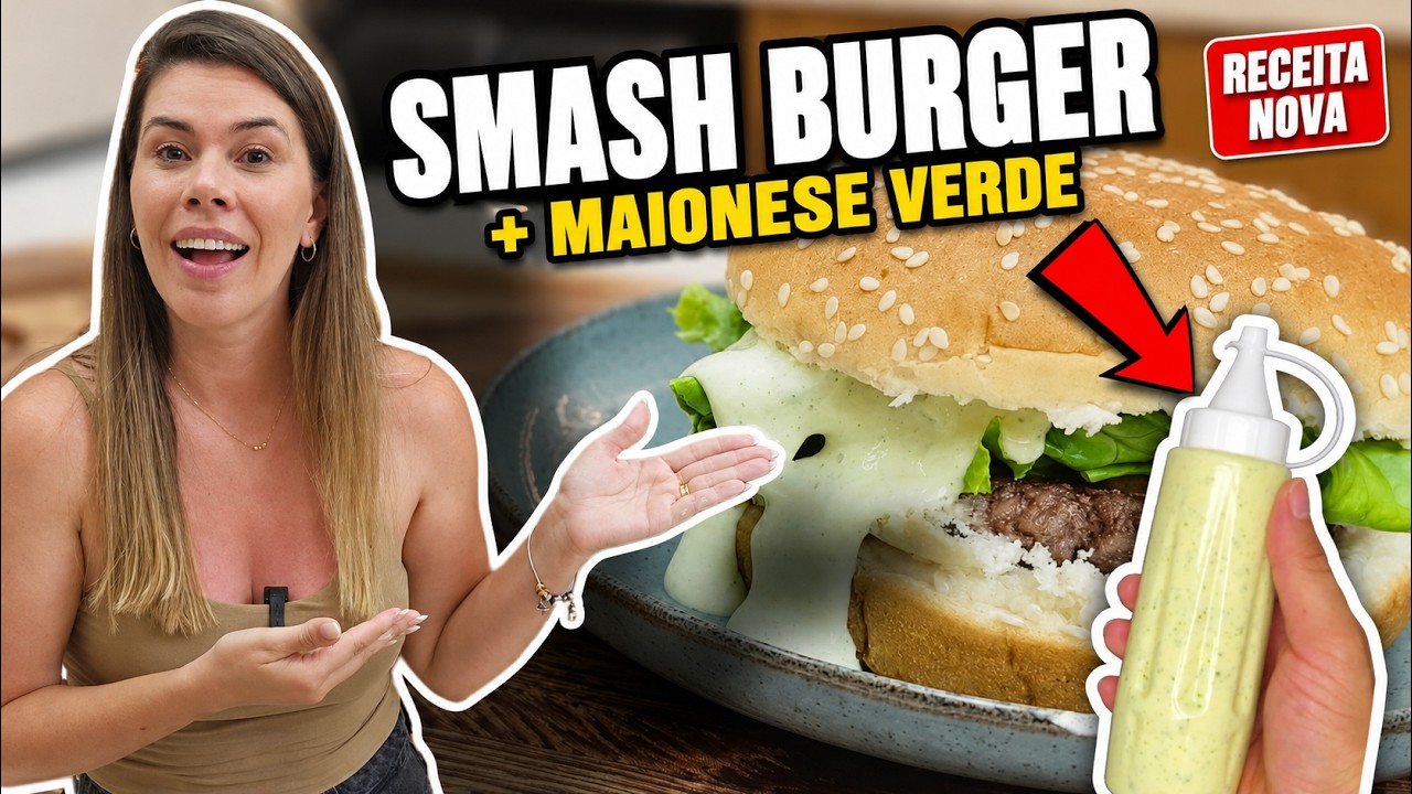 BURGER - COM MAIONESE VERDE! 