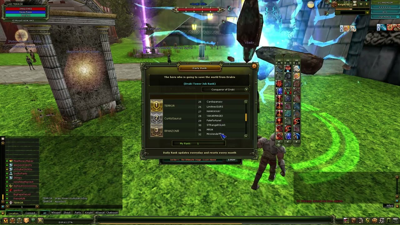 Draki tower Multiclient Koxp Hellsgarem 2022 March