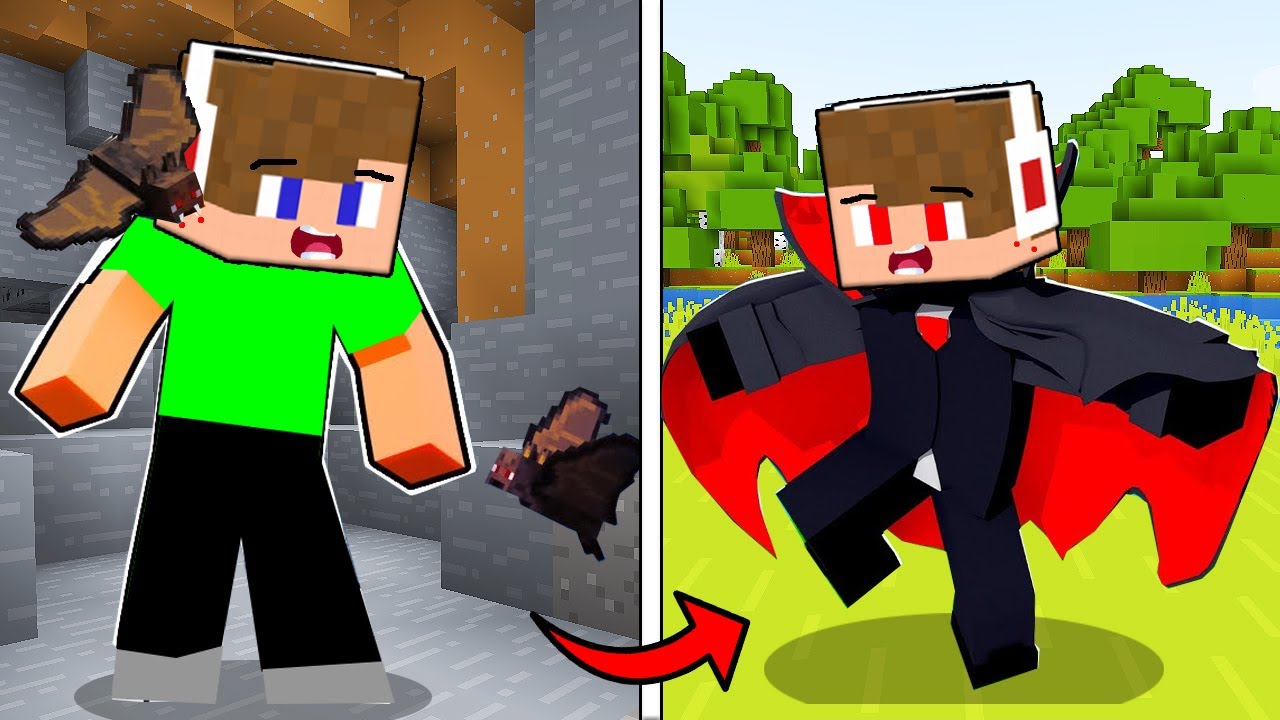 100 NAP VÁMPÍR FOGAKKAL A MINECRAFT-BAN! 😱