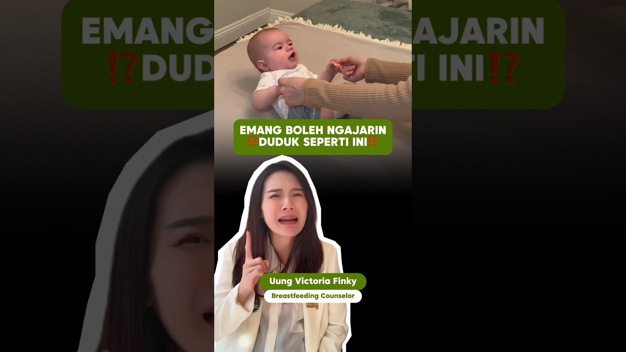 STIMULASI SIT UP BUAT BAYI BELAJAR DUDUK