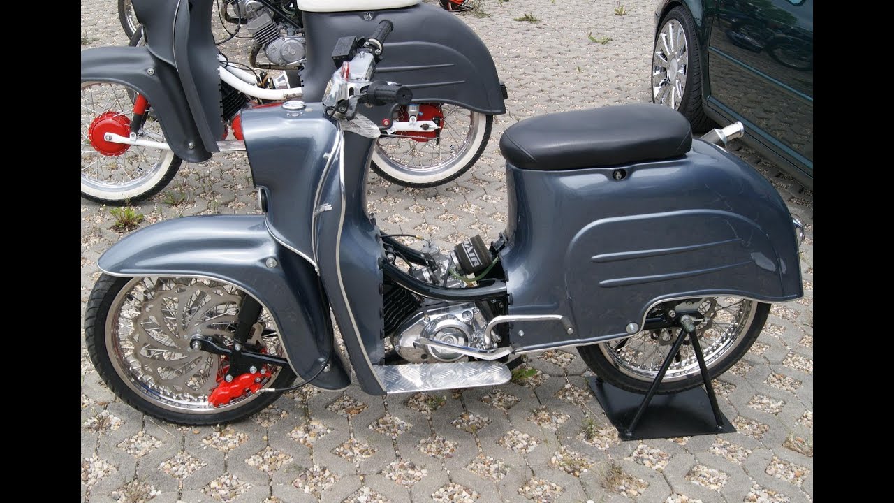 SIMSON SCHWALBE TUNING SIMSONTREFFEN 2013 MERSEBURG OLDTIMERTREFFEN UMBAU EIGENBAU OLDTIMER