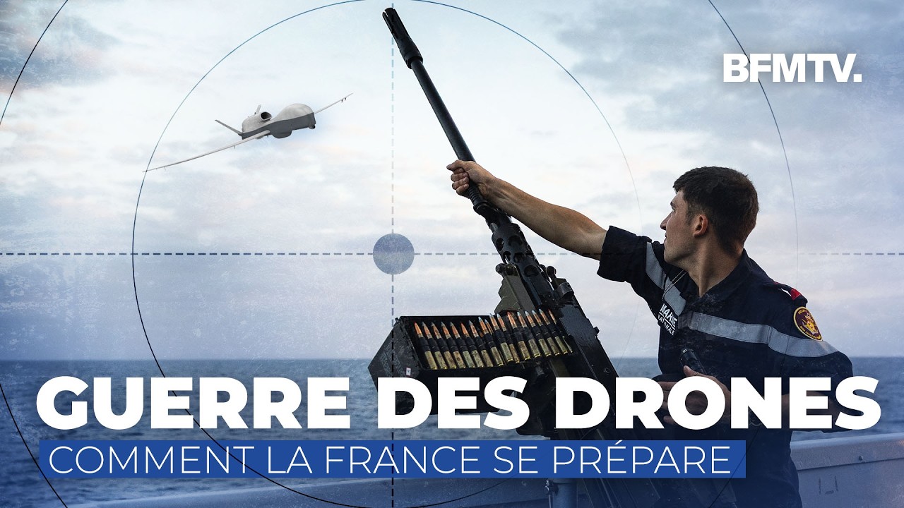 Comment la France se pr&eacute;pare &agrave; la guerre des drones