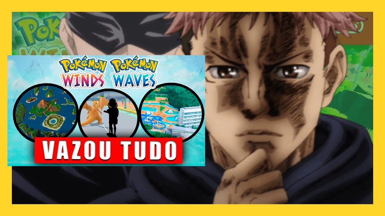 REVELADO TUDO SOBRE O NOVO JOGO DE POKÉMON?  | Vazamento Winds & Waves