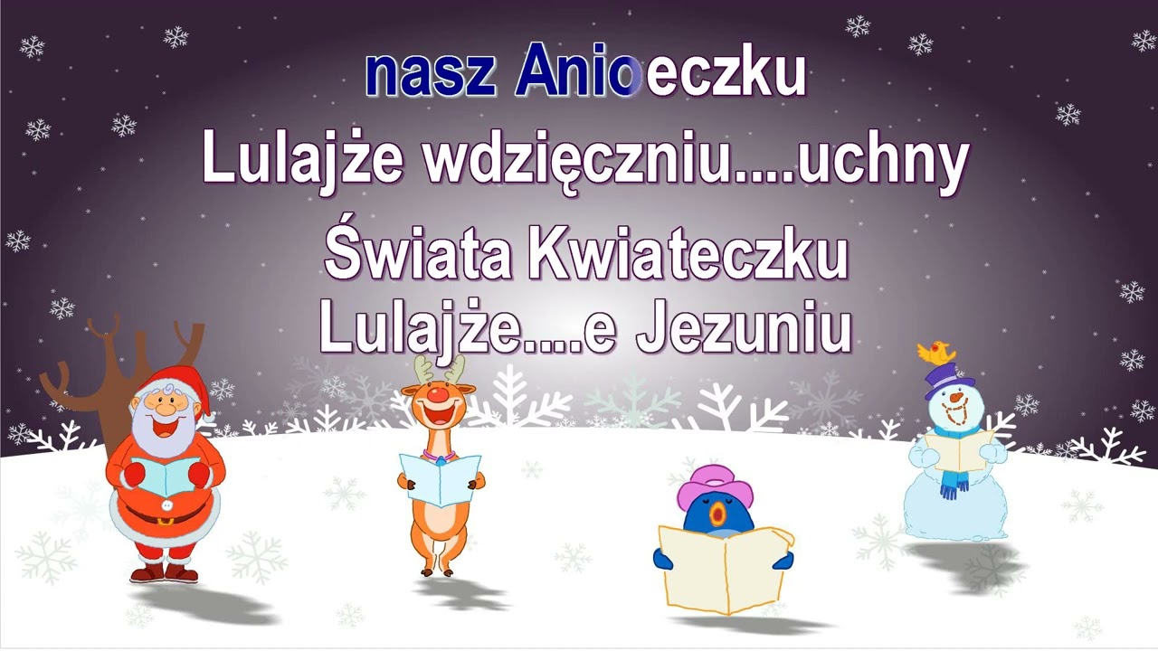 Lulajże Jezuniu - z linią melodyczną ( karaoke )