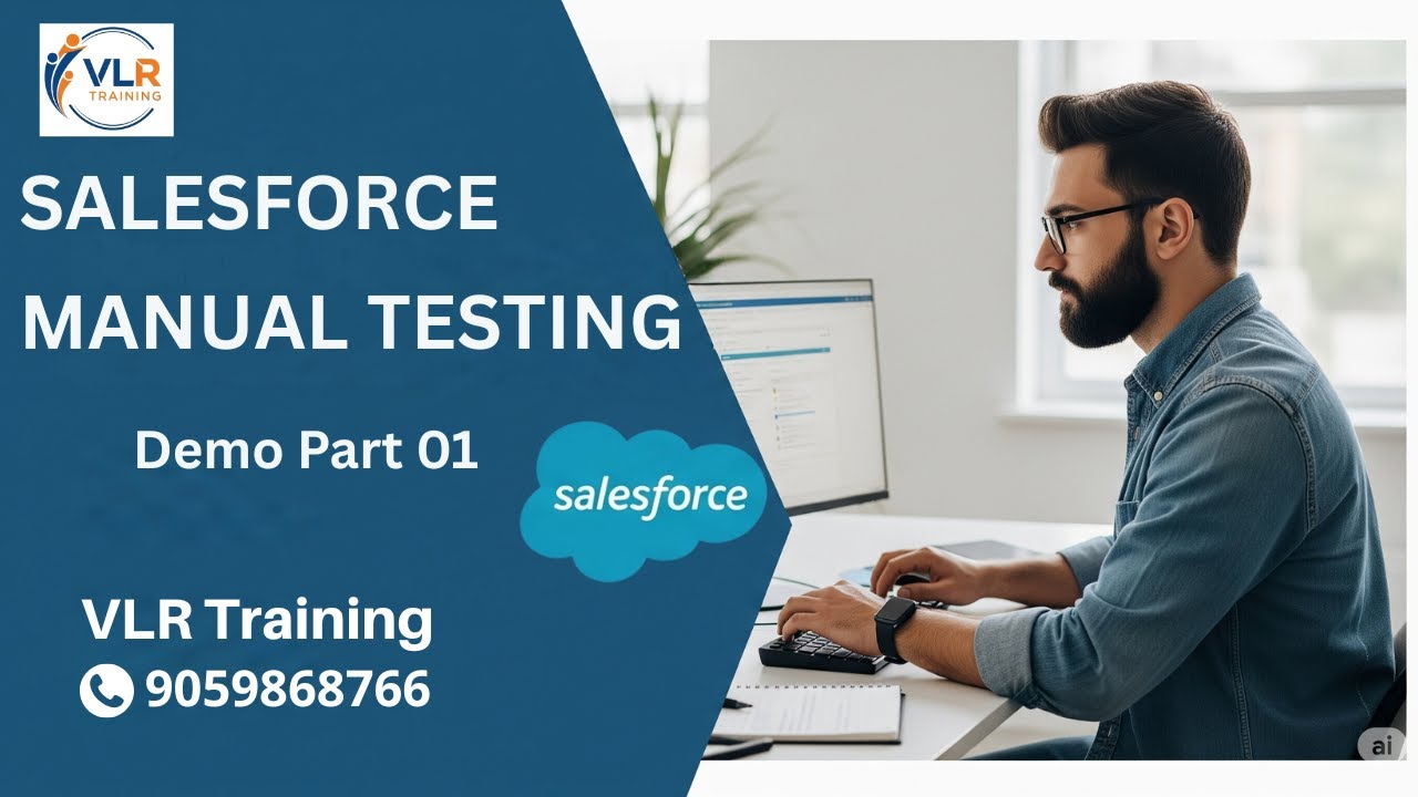 Salesforce Manual Testing demo Part 01 by Vlr training 9059868766 ||  SF manual Testing demo 2025