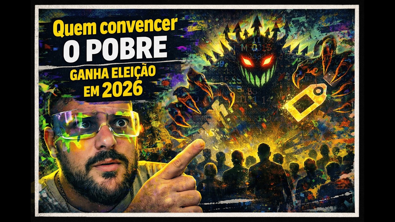Quem convencer o pobre ganha eleição em 2026