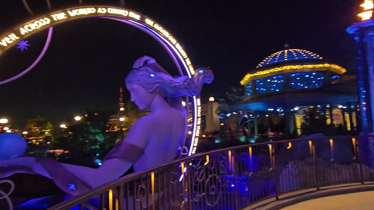 Goddess Luna Nighttime @ Epic Universe #epicuniverse #shorts #Orlando #universal