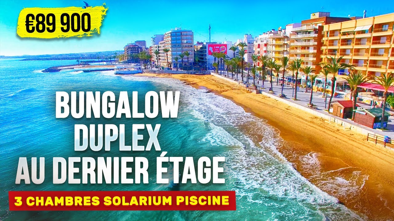 Bungalow duplex en Torrevieja 89 900 € | Immobilier Alegria