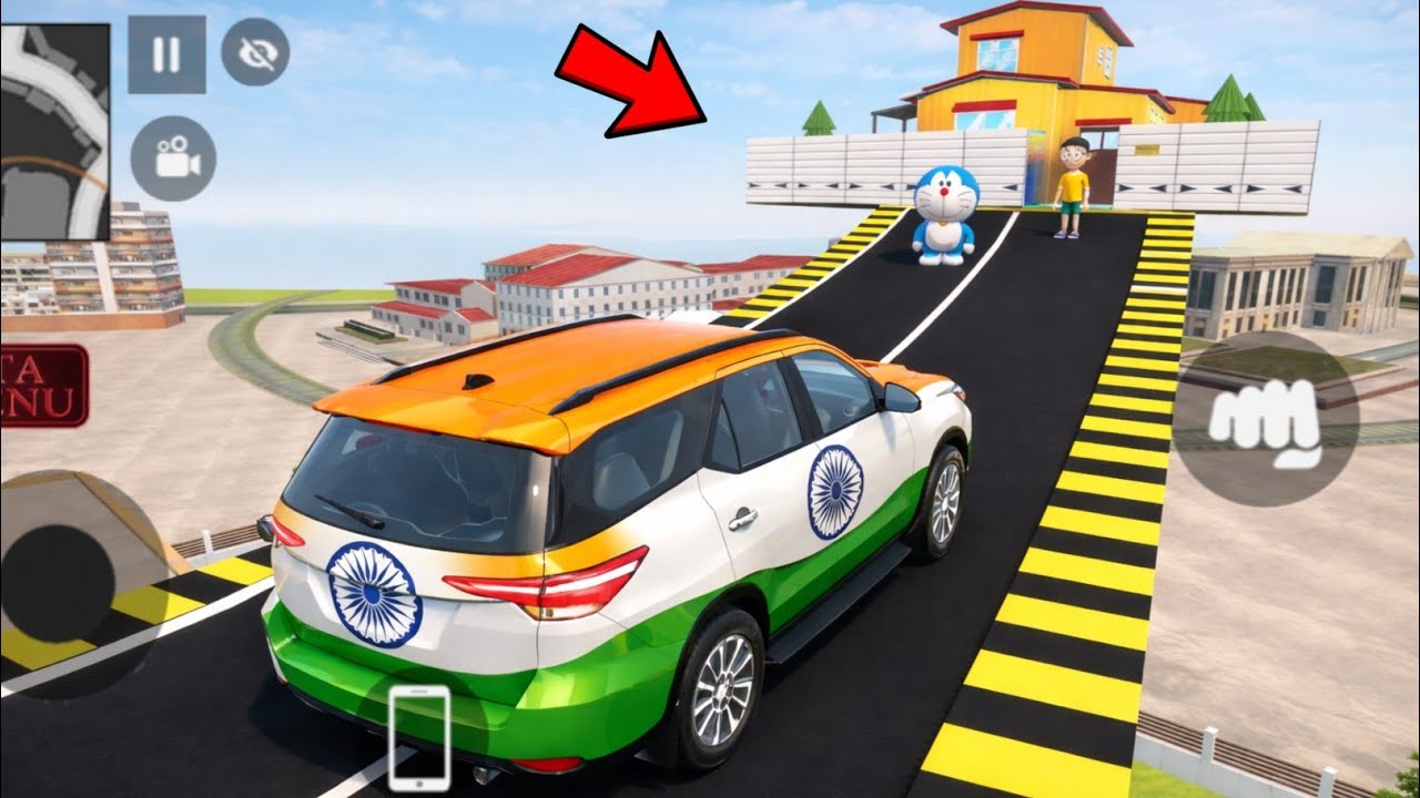 ফ্রাঙ্কলিন গেল ডোরেমনের আসল বাড়িতে | Indian theft auto simulator bangla 