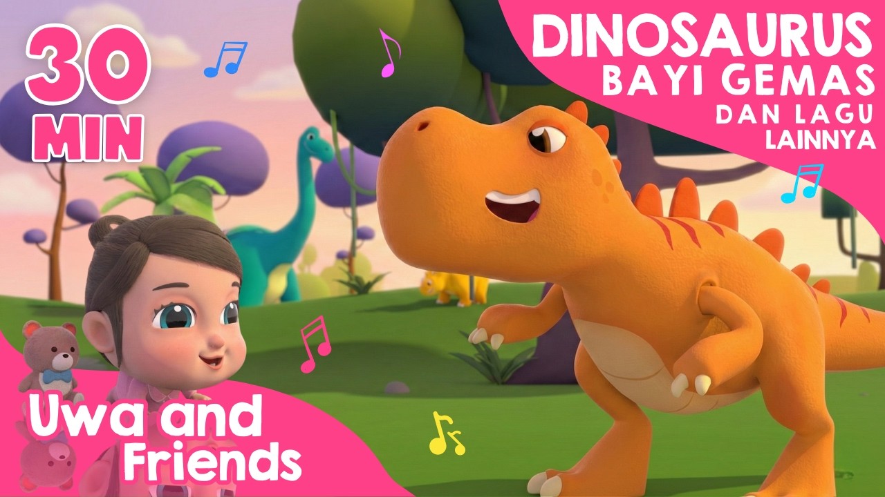 Dinosaurus, Bayi Gemas, dan Lagu Lainnya - 30 Menit Kompilasi Lagu Anak Balita