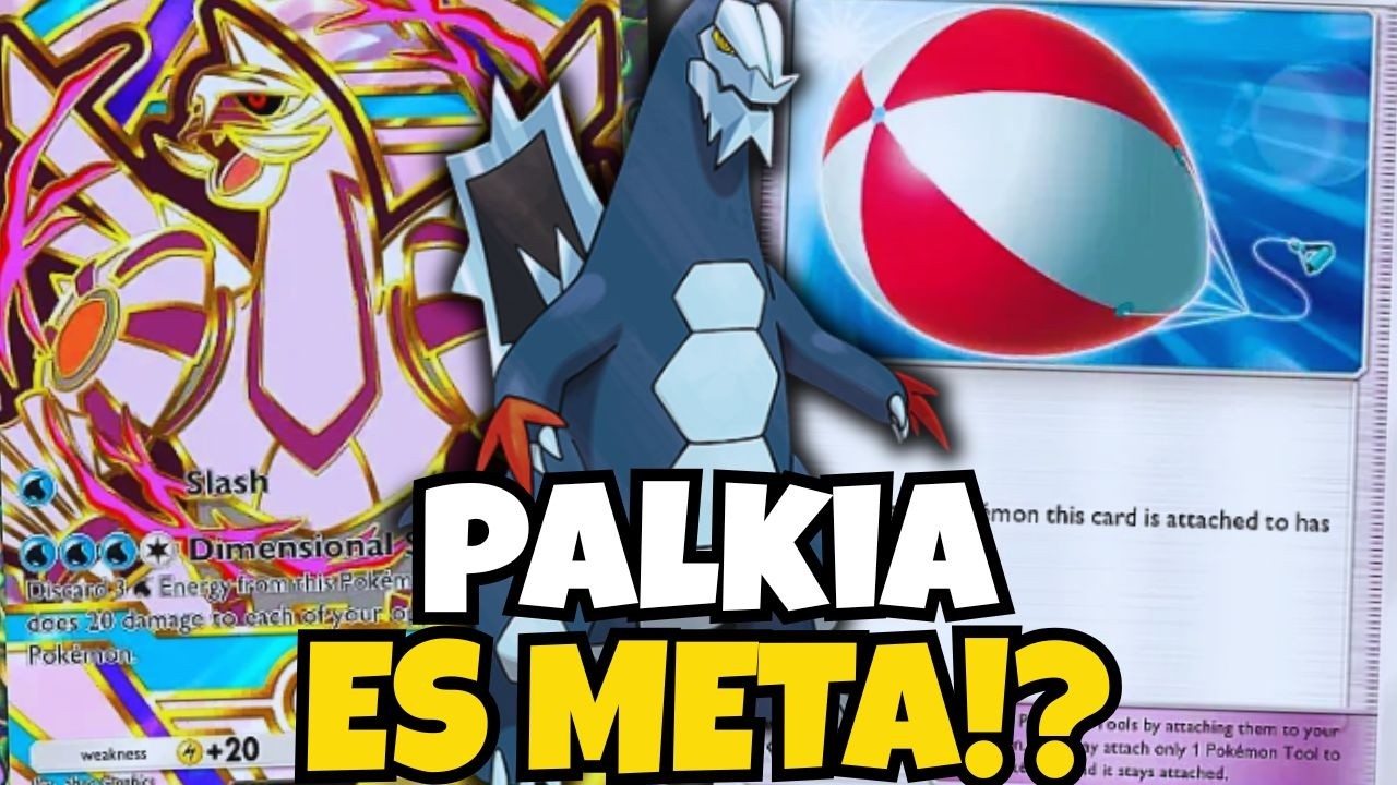 ENORME BUFF a Palkia EX Gracias al NUEVO Baxcalibur y el Globo Helio