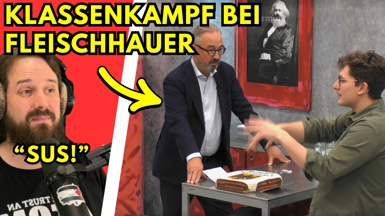 PHILIPP T&Uuml;RMER vs JAN FLEISCHHAUER - Klassenkampf in Deutschland!