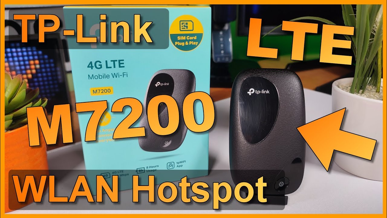 Einrichtung & Konfiguration: TP-Link M7200 Mobiler WLAN-Hotspot