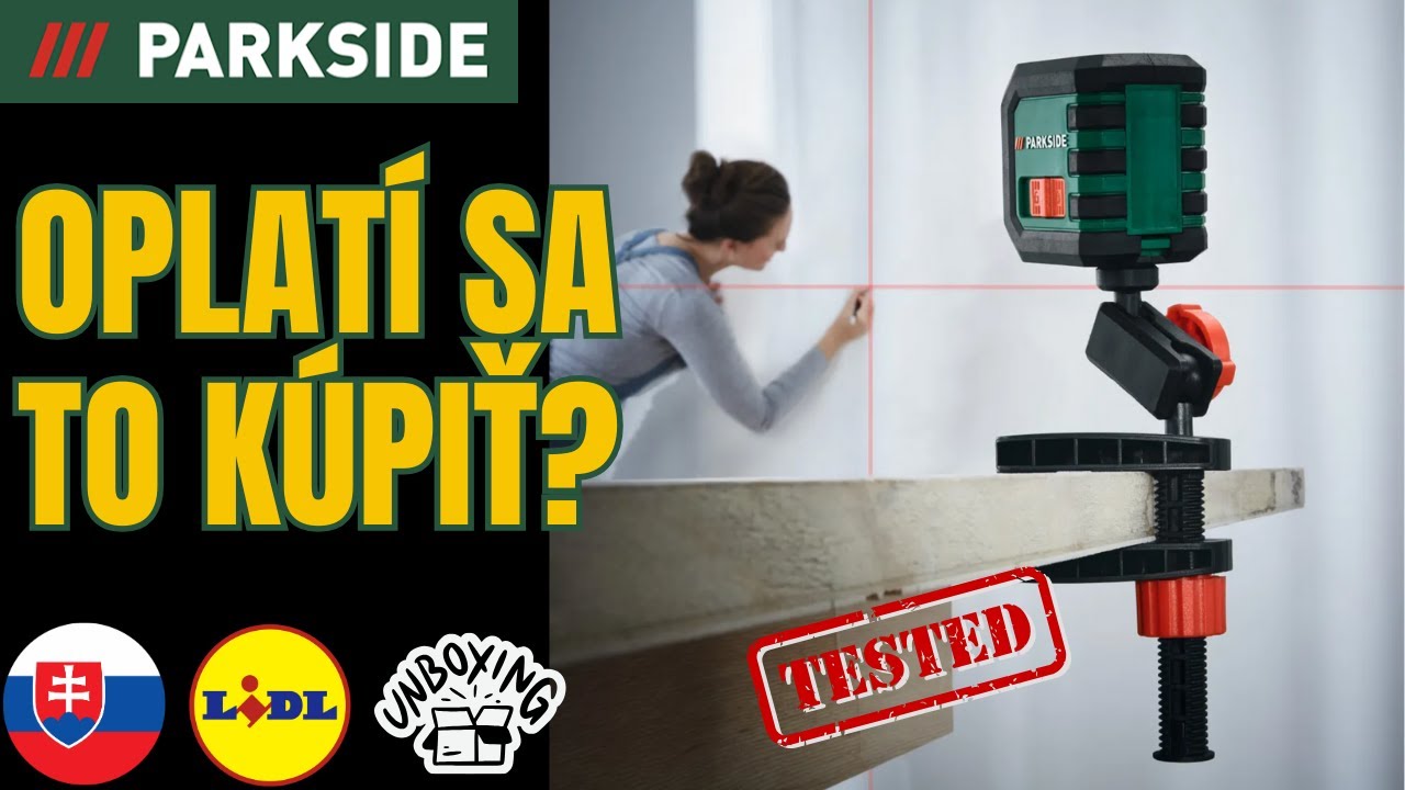 KR&Iacute;ŽOV&Yacute; L&Iacute;NIOV&Yacute; LASER Parkside PKLL 7 E4 SLOVAKIA SLOVENSKO SLOVENČINA LIDL