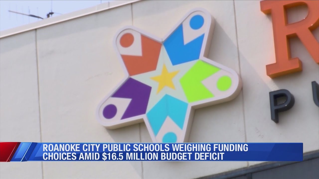Roanoke City school board chair, mayor discuss school budget deficit