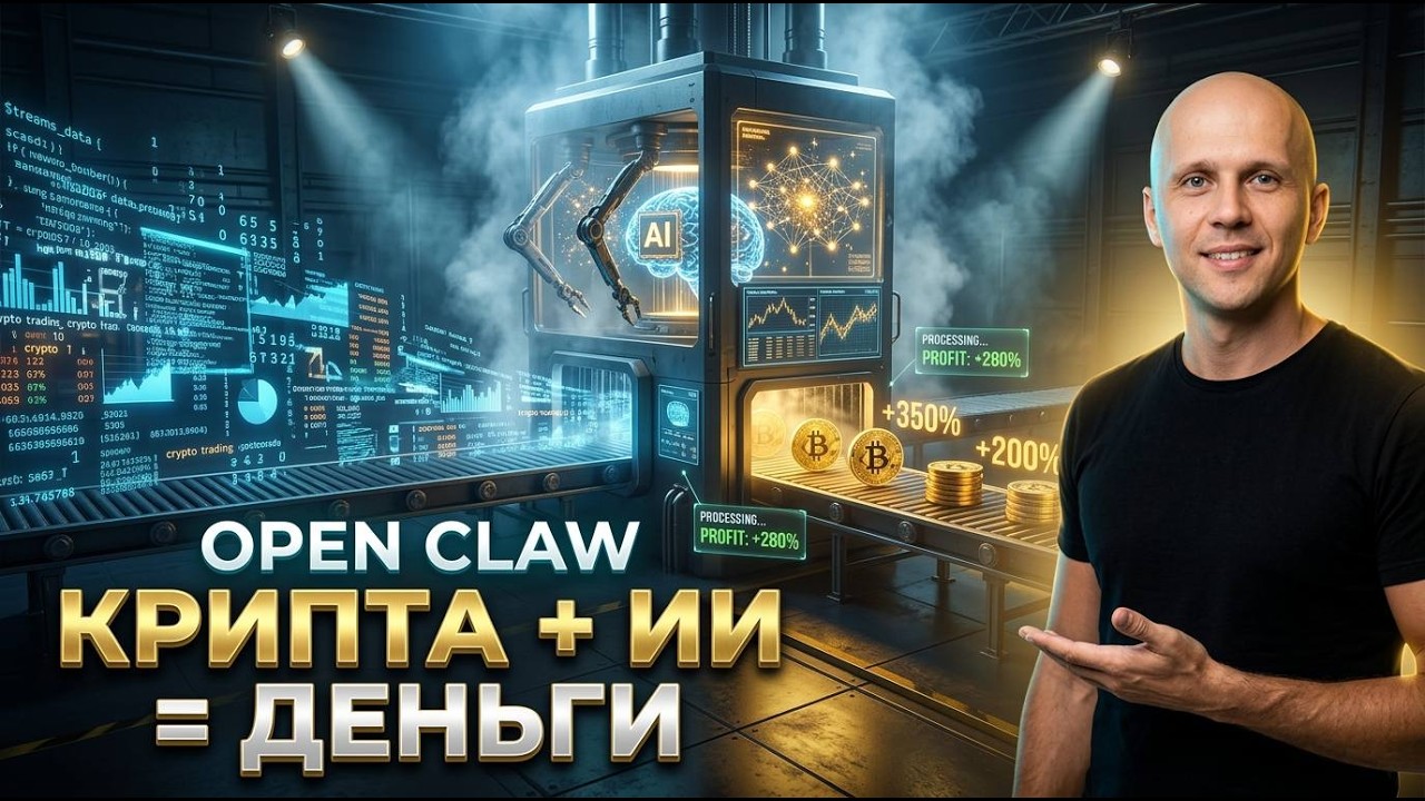 🚨Я НАШЁЛ ИИ, КОТОРЫЙ ДЕЛАЕТ ДЕНЬГИ В КРИПТЕ | Open Claw