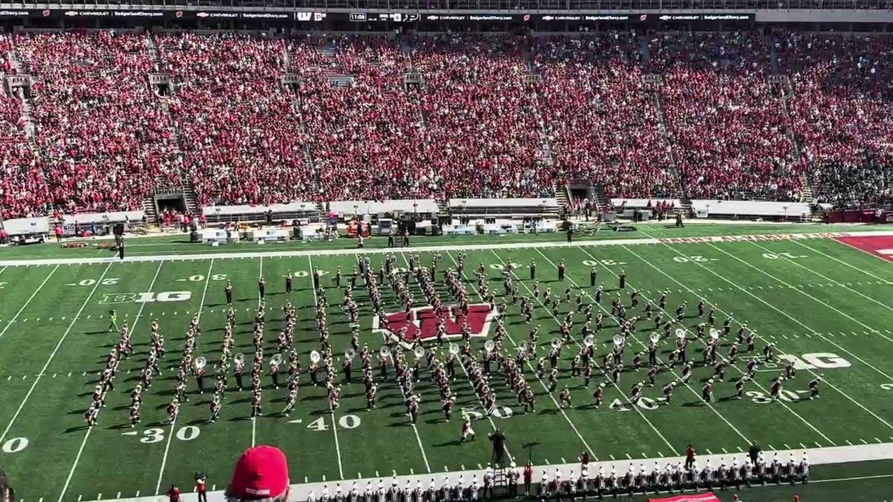 University of Wisconsin Marching Band halftime show, 10/5/24: A Thrilling MJ Show